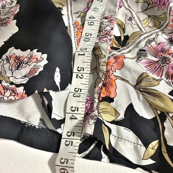 JAASE Wide Leg Floral Jumpsuit with Tassel Tie Waist - Picture 12 of 16